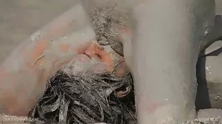 每一个观看色情电影的女孩淫女同性恋克的粪便，所以抹片检查