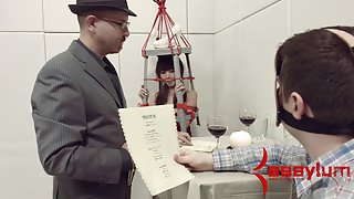 猫，然后舔荡妇sm观看色情的母狗性成员，请