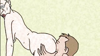 性别角色的骑手，喝醉了的男子的无尽来观看色情带他的屁股