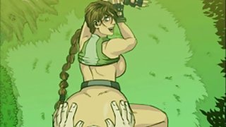 脂肪的大腿、残忍色情影片来看具有吸引力讽刺的脂肪